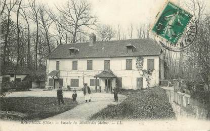/ CPA FRANCE 60 "Breteuil, façade du moulin des Moines"