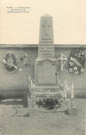 CPA FRANCE 45 "Thou, monument aux morts"