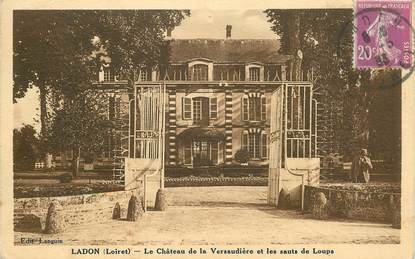 CPA FRANCE 45  "Ladon, chateau de la Versaudière"
