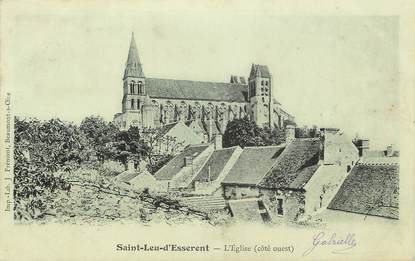 / CPA FRANCE 60 "Saint Leu d'Esserent, l'église"