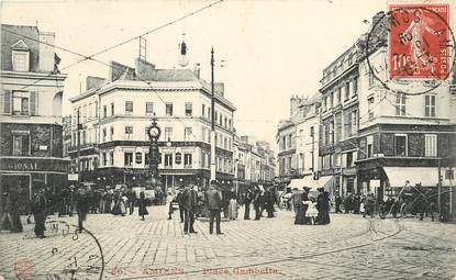 CPA FRANCE 80 "Amiens, Place Gambetta"