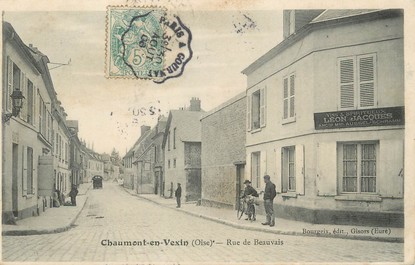 / CPA FRANCE 60 "Chaumont en Vexin, rue de Beauvais"