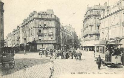 CPA FRANCE 80 "Amiens, Place Saint Denis