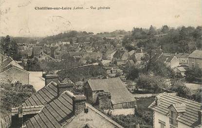 CPA FRANCE 45  "Chatillon sur Loire, vue générale"