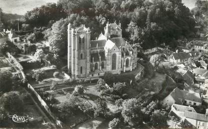 / CPSM FRANCE 60 "Chaumont en Vexin, l'église Saint Jean Baptiste"