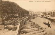 80 Somme CPA FRANCE 80 "Amiens, le marché sur l'eau"