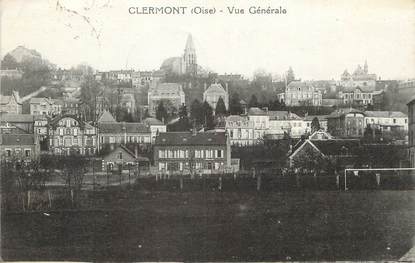 / CPA FRANCE 60 "Clermont, vue générale"