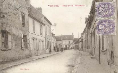 / CPA FRANCE 60 "Verberie,  rue de la Pêcherie"
