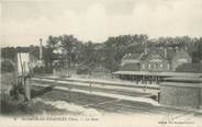 60 Oise / CPA FRANCE 60 " Saint Omer en Chaussée, la gare"