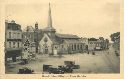 / CPA FRANCE 60 "Grandvilliers, place Barbier"