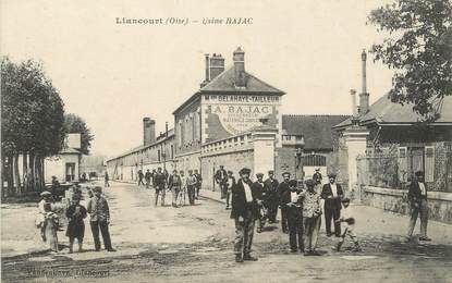 / CPA FRANCE 60 "Liancourt, usine Bajac"
