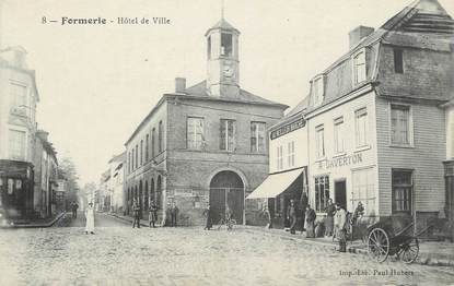 / CPA FRANCE 60 "Formerie, hôtel de ville"