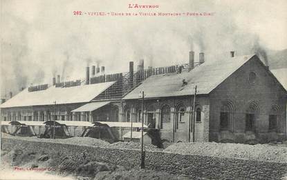 / CPA FRANCE 12 "Viviez, usine de la vieille Montagne"