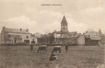 / CPA FRANCE 12 "Ceignac"