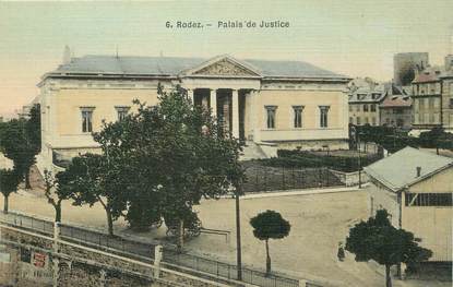 / CPA FRANCE 12 "Rodez, Palais de Justice"