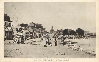 / CPA FRANCE 56 "Larmor Plage, la plage principale"