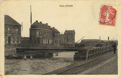 / CPA FRANCE 59 "Pont d'Auby"
