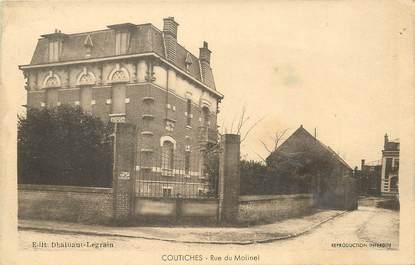 / CPA FRANCE 59 "Coutiches, rue du Molinel"