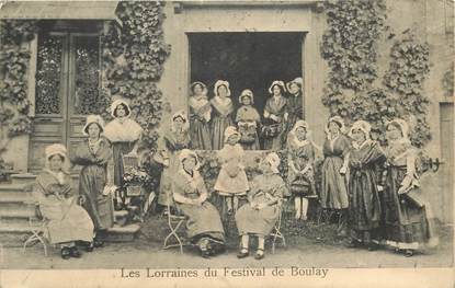 CPA FRANCE 57 "Les Lorraines du Festival de Boulay"