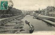 80 Somme CPA FRANCE 80 "Amiens, le marché sur l'eau"