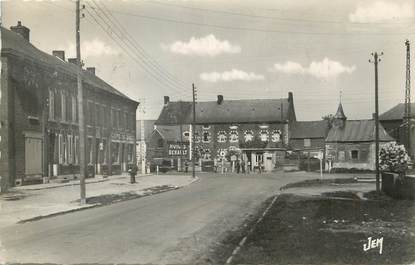 / CPSM FRANCE 59 "Cousoire, route de Beaumont, la douane"