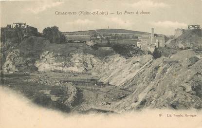 CPA FRANCE 49 "Chalonnes sur Loire, les Fours à chaux"