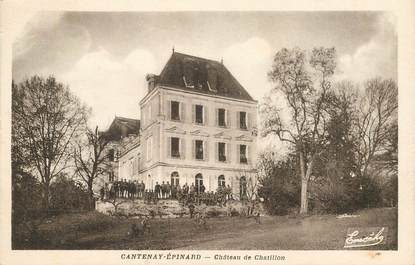 CPA FRANCE 49 "cantenay Epinard, Chateau de chatillon"