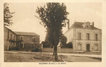 CPA FRANCE 49 "Selommes, la Mairie"