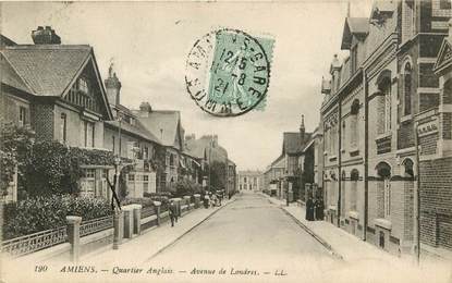 CPA FRANCE 80 "Amiens, avenue de Londres"