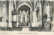 55 Meuse / CPA FRANCE 55 "Savonnières, intérieur de l'église"