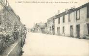 49 Maine Et Loire CPA FRANCE 49 "Saint Christophe du Bois, rue de Mortagne"