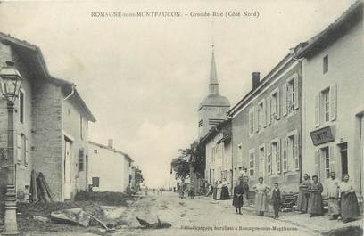 / CPA FRANCE 55 "Romagne sous Montfaucon, grande rue"