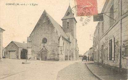 CPA FRANCE 49 "Corné, Eglise"