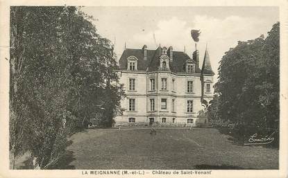 CPA FRANCE 49 "La Meignanne, Chateau de Saint Venant"