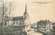 49 Maine Et Loire CPA FRANCE 49 "La Chapelle Aubry, l'Eglise et la Place"