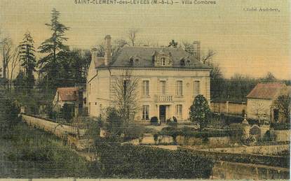 CPA FRANCE 49 "Saint Clément des Levées, villa Combres"