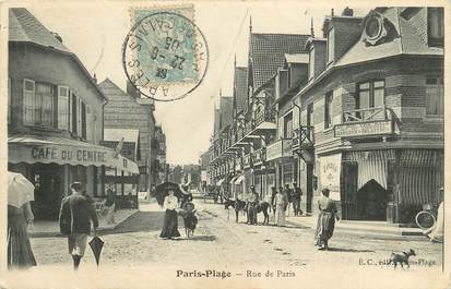 CPA FRANCE 62 "Le Touquet Paris Plage, rue de Paris"
