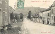 55 Meuse / CPA FRANCE 55 "Tréveray, rue de la fuite"