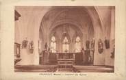 55 Meuse / CPA FRANCE 55 "Stainville, intérieur de l'église"