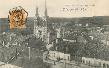 / CPA FRANCE 55 "Euville, l'église et vue générale"