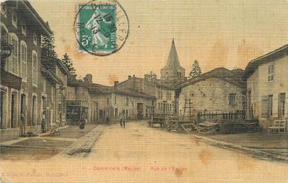 / CPA FRANCE 55 "Damvillers, rue de l'église"