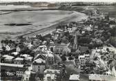 50 Manche / CPSM FRANCE 50 "Saint Pair sur Mer, vue aérienne, l'église, le centre"