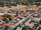 50 Manche / CPSM FRANCE 50 "Saint Sauveur Lendelin, vue générale aérienne"