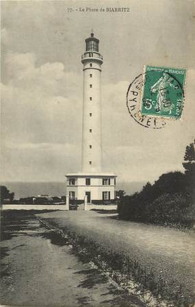 CPA FRANCE 64 "Biarritz, le phare"