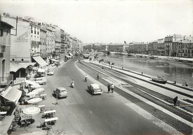 / CPSM FRANCE 34 "sète, quai Générale Durand"