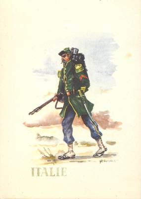 CPSM LA LEGION étrangère, un voltigeur de 1859