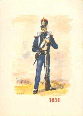 CPSM LA LEGION étrangère, premier légionnaire de 1831