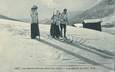 CPA SKI "dans les Alpes, les débuts en ski" / TELEMARK