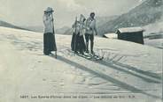 Sport CPA SKI "dans les Alpes, les débuts en ski" / TELEMARK