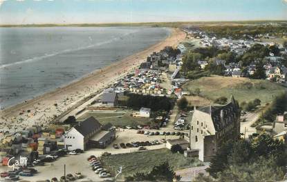 / CPSM FRANCE 50 "Carolles Edenvilles, vue générale de la plage"